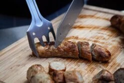 Grillfürst BBQ - Multitool - 4in1 Grillbesteck - Grillgadget -Rosle Grills Geschaft Grillgabel BBQ Multitool