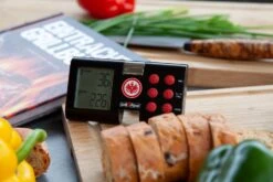 Grillfürst Funk-Thermometer / Grillthermometer / Grillgut Thermometer - Eintracht Frankfurt Edition -Rosle Grills Geschaft Grillthermometer Eintracht Frankfurt