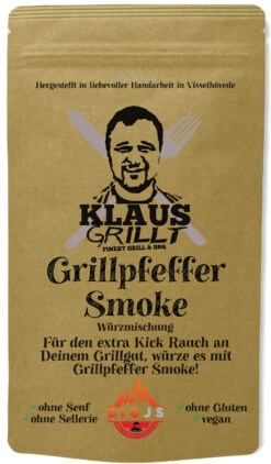 Grillpfeffer Smoke 250 G Beutel By Klaus Grillt