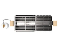 Knister Gasgrill - Ausziehbarer Kompaktgrill -Rosle Grills Geschaft Knister Gasgril Grillrost im Grill
