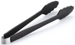 LotusGrill Grillzange Edelstahl Mit Silikonüberzug Anthrazitgrau