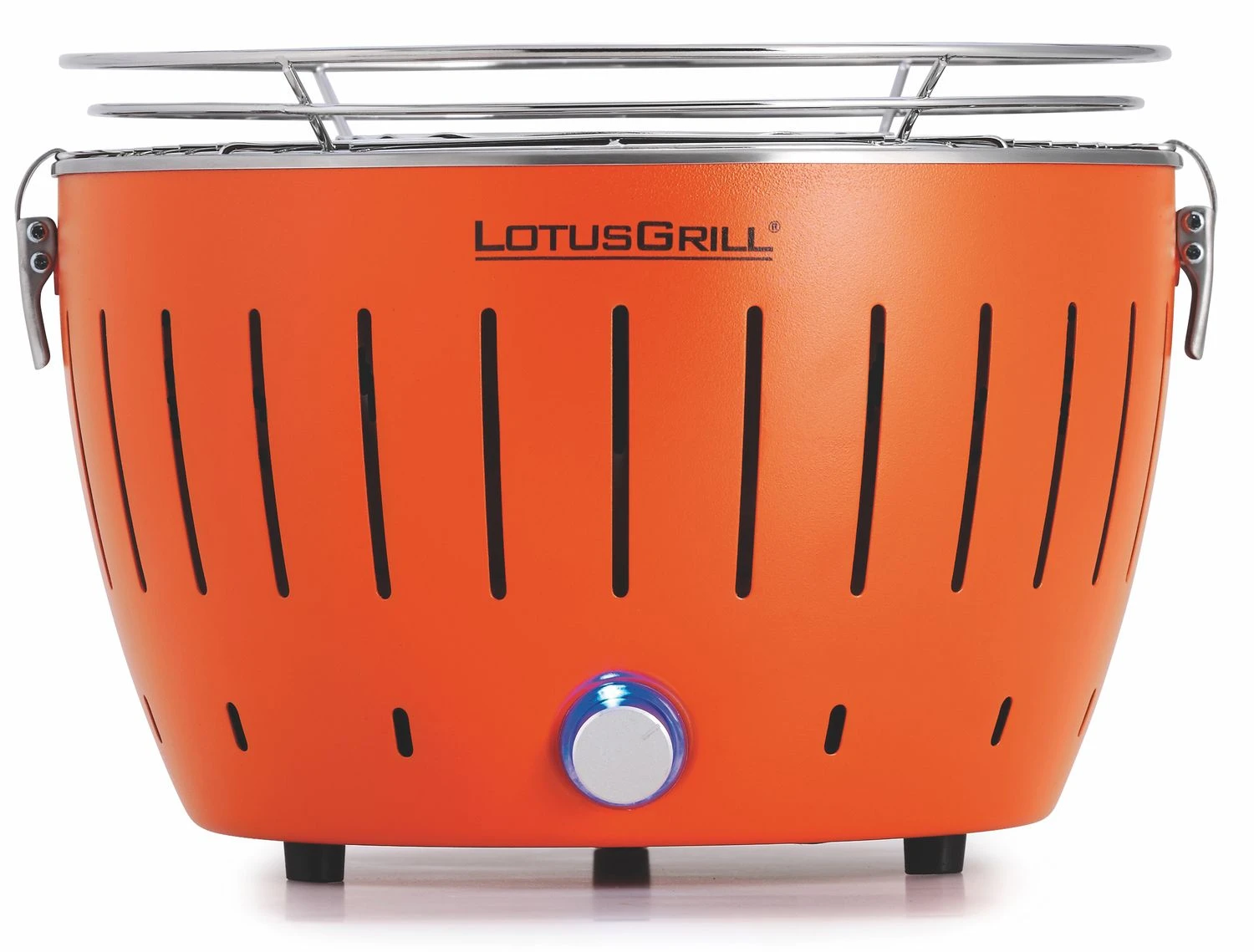 LotusGrill S - Holzkohle Tischgrill - Mandarineorange Inkl. Tasche 1 LotusGrill S - Holzkohle Tischgrill - Mandarineorange Inkl. Tasche