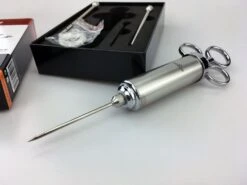 Grillfürst Profi Marinierspritze Aus Edelstahl -Rosle Grills Geschaft Marinierspritze kurze Spitze