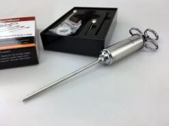 Grillfürst Profi Marinierspritze Aus Edelstahl -Rosle Grills Geschaft Marinierspritze lange Spitze