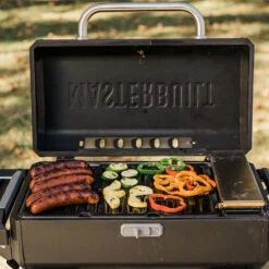 Masterbuilt Tragbarer Holzkohlegrill Inkl. Unterwagen Und Abdeckhaube -Rosle Grills Geschaft Masterbuilt mobiler smarter Holzkohlegrill 2