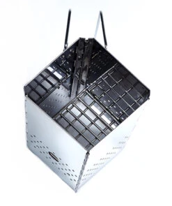 McBrikett Klappkamin / Zusammenklappbarer Anzündkamin -Rosle Grills Geschaft Mc Brikett Klapp Kamin 4