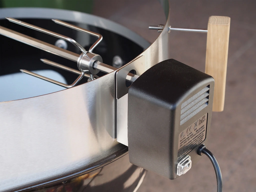 Moesta Rotisserie Set Mit 230 V Motor - Für 67cm PizzaRing 4 Moesta Rotisserie Set Mit 230 V Motor - Für 67cm PizzaRing – Bild 4