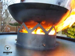 Moesta WOK'N BBQ Komplettpaket - Für Kugelgrill (47cm) -Rosle Grills Geschaft Moesta BBQ Wok N BBQ Set 4