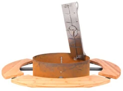 Moesta FlameBoard - Edelstahl Flammlachsbrett Für Bandit / Kugelgrills