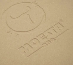 Moesta Pizzastein Mit Stier - 36,5 Cm