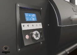 Moesta Pelletgrill Sheriff Inklusive Ablagebrett PaperBlank Schwarz - Modell 2023 -Rosle Grills Geschaft Moesta Sheriff Pelletgrill Bedienung digital