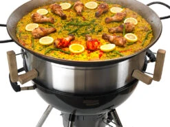 Moesta PAN'BBQ Set - Für Smokin Pizzaring: 60 / 67cm 5 Moesta PAN'BBQ Set - Für Smokin Pizzaring: 60 / 67cm -Rosle Grills Geschaft Moesta XXL Pfanne Pizzaring