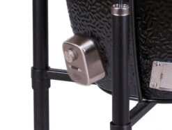 Monolith Grill LeCHEF BBQ GURU - PRO-Serie 2.0 Schwarz - MIT Gestell Und Seitentischen - Inkl. DigiQ Controller Set -Rosle Grills Geschaft Monolith BBQ Guru Version 3