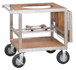 Monolith Buggy Für LeCHEF Keramikgrill Inkl. Seitentisch - Modell 2022