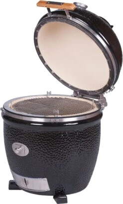 Monolith Grill CLASSIC BBQ GURU - PRO-Serie 2.0 Schwarz - OHNE Gestell Und Seitentische - Inkl. UltraQ Controller Set -Rosle Grills Geschaft Monolith Keramik Grill Classic PRO Serie 2 0 129002 black 11 3