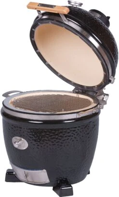 Monolith Grill Junior PRO Serie 2.0 Schwarz - OHNE Gestell -Rosle Grills Geschaft Monolith Keramik Grill Junior PRO Serie 2 0 121022 black 10