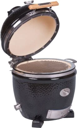 Monolith Grill Junior PRO Serie 2.0 Schwarz - OHNE Gestell -Rosle Grills Geschaft Monolith Keramik Grill Junior PRO Serie 2 0 121022 black 12