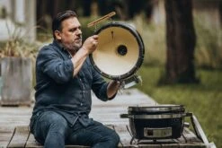 Monolith ICON Black Keramikgrill Tischgrill Inkl. Gestell -Rosle Grills Geschaft Monolith Keramikgrill Icon Deckel abnehmbar