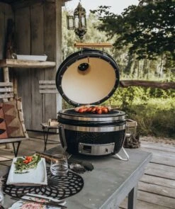 Monolith ICON Black Keramikgrill Tischgrill Inkl. Gestell -Rosle Grills Geschaft Monolith Keramikgrill Icon Tischgrill