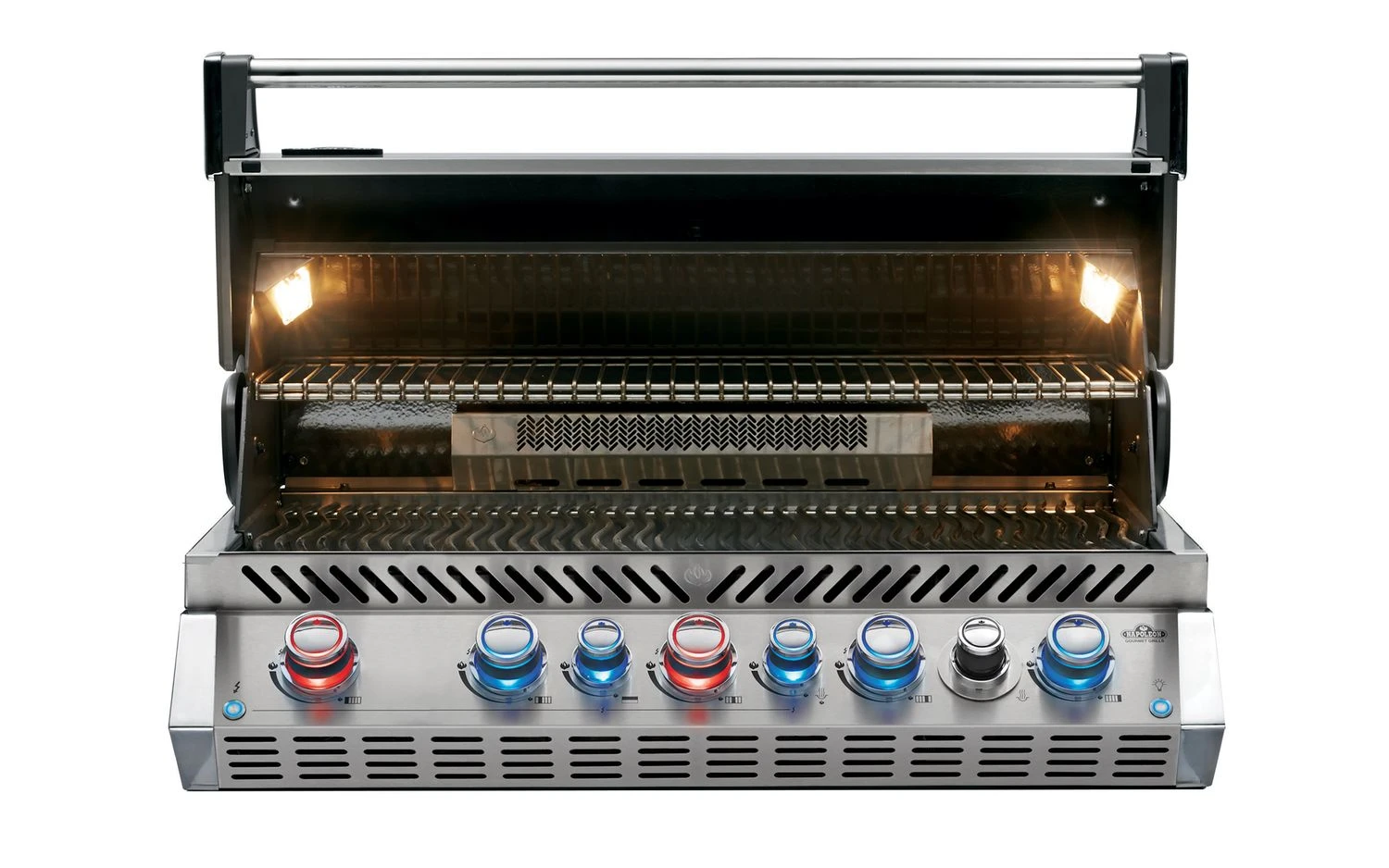 Napoleon Prestige Pro 665-3 Edelstahl Einbaugrill Gas - Inkl. Drehspieß - Modell 2023 1 Napoleon Prestige Pro 665-3 Edelstahl Einbaugrill Gas - Inkl. Drehspieß - Modell 2023