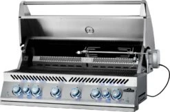 Napoleon 700-Series 44" BIG44 Edelstahl Einbaugrill Inkl. Drehspieß - Modell 2023 -Rosle Grills Geschaft Napoleon Einbaugrill BIG44RB Rotisserie rechts teilbar