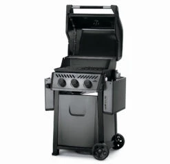 Napoleon Freestyle 365 Gasgrill, Graphit - Modell 2023 - X-DEAL Inkl. Drehspiess -Rosle Grills Geschaft Napoleon Freestyle 365 Gasgrill Seite Deckel offen 1