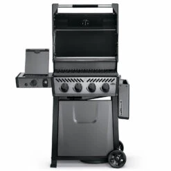Napoleon Freestyle 425 Gasgrill, Graphit - Mit Sizzle Zone - Modell 2023 - X-DEAL Inkl. Drehspieß -Rosle Grills Geschaft Napoleon Freestyle 425 SIB abklappbare Seitenablage