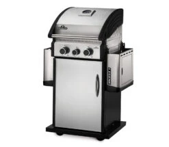 Napoleon Legend 325 Gasgrill - 2 Brenner Mit Seitenbrenner - Inkl. Napoleon Abdeckhaube -Rosle Grills Geschaft Napoleon Legend LD325 Gasgrill Seitentische runtergeklappt