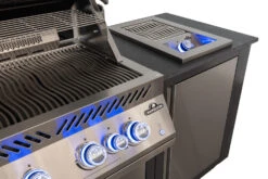 Napoleon Outdoor Küche Oasis Compact 105 Mit BIG32 Einbaugrill Und Einbau Sizzle Zone - Inkl. Arbeitsplatte Aus Feinsteinzeug -Rosle Grills Geschaft Napoleon Oasis Compact BIG32 Sizzle Zone Seitenbrenner