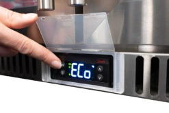 Napoleon Outdoor - Kühlschrank, 210 Liter, 2-türig Mit Doppelverglasung Und LED Beleuchtung - Wasserdicht Nach IP24 -Rosle Grills Geschaft Napoleon Outdoor Kueche Kuehlschrank Eco Mode