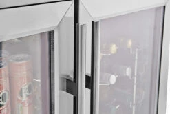 Napoleon Outdoor - Kühlschrank, 210 Liter, 2-türig Mit Doppelverglasung Und LED Beleuchtung - Wasserdicht Nach IP24 -Rosle Grills Geschaft Napoleon Outdoor Kueche Kuehlschrank Griffe