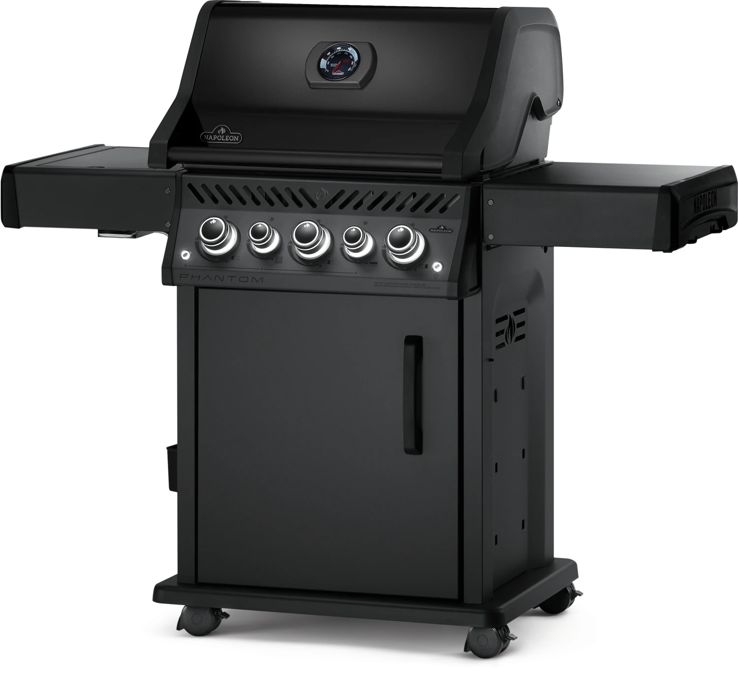 Napoleon Phantom Rogue SE 425 Gasgrill, Mattschwarz Mit Sizzle Zone Und Heckbrenner - Modell 2023 3 Napoleon Phantom Rogue SE 425 Gasgrill, Mattschwarz Mit Sizzle Zone Und Heckbrenner - Modell 2023 – Bild 3