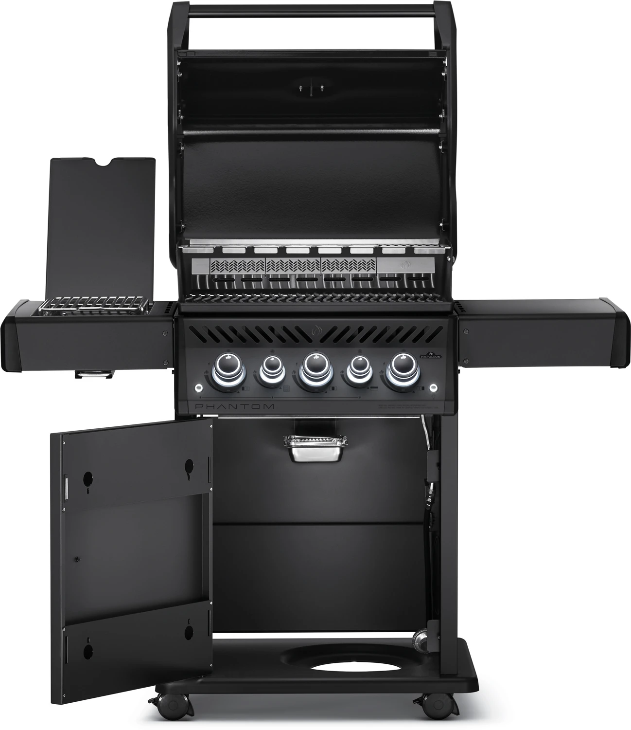 Napoleon Phantom Rogue SE 425 Gasgrill, Mattschwarz Mit Sizzle Zone Und Heckbrenner - Modell 2023 1 Napoleon Phantom Rogue SE 425 Gasgrill, Mattschwarz Mit Sizzle Zone Und Heckbrenner - Modell 2023