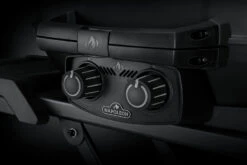 Napoleon Phantom TravelQ PRO285X Kompakt Gasgrill, Mattschwarz - Mit Klappbarem Wagen Inkl. Warmhalterost - Modell 2023 -Rosle Grills Geschaft Napoleon Phantom TravelQ PRO285X drehregler