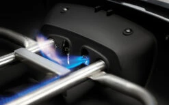 Napoleon Phantom TravelQ PRO285X Kompakt Gasgrill, Mattschwarz - Mit Klappbarem Wagen Inkl. Warmhalterost - Modell 2023 -Rosle Grills Geschaft Napoleon Phantom TravelQ PRO285X jet fire zuendung