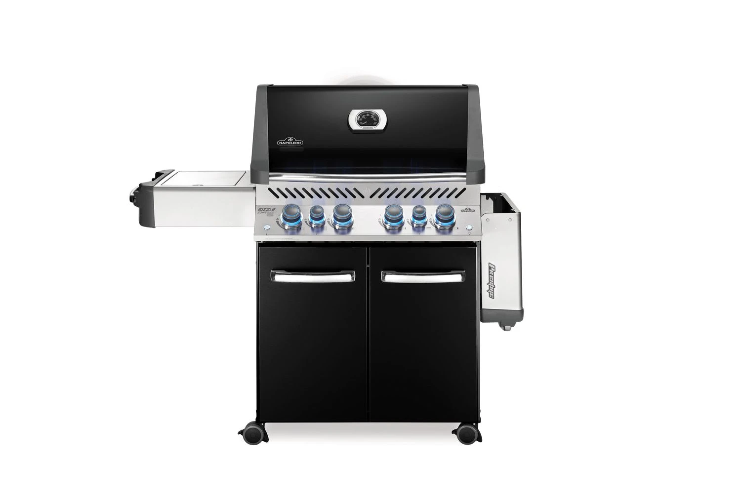 Napoleon Prestige 500 Gasgrill, Schwarz - Mit Safety Glow - X-DEAL Inkl. Grillthermometer, Schneidebrett Und Windschild Für SIZZLE ZONE 4 Napoleon Prestige 500 Gasgrill, Schwarz - Mit Safety Glow - X-DEAL Inkl. Grillthermometer, Schneidebrett Und Windschild Für SIZZLE ZONE – Bild 4