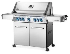Napoleon Prestige 665 Edelstahl Gasgrill - Mit Safety Glow - Modell 2023 -Rosle Grills Geschaft Napoleon Prestige 665 Edelstahl side
