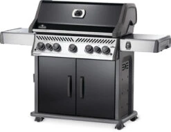 Napoleon Rogue SE 625 Gasgrill, Schwarz Mit Gussrosten, Sizzle Zone Und Heckbrenner - Modell 2023