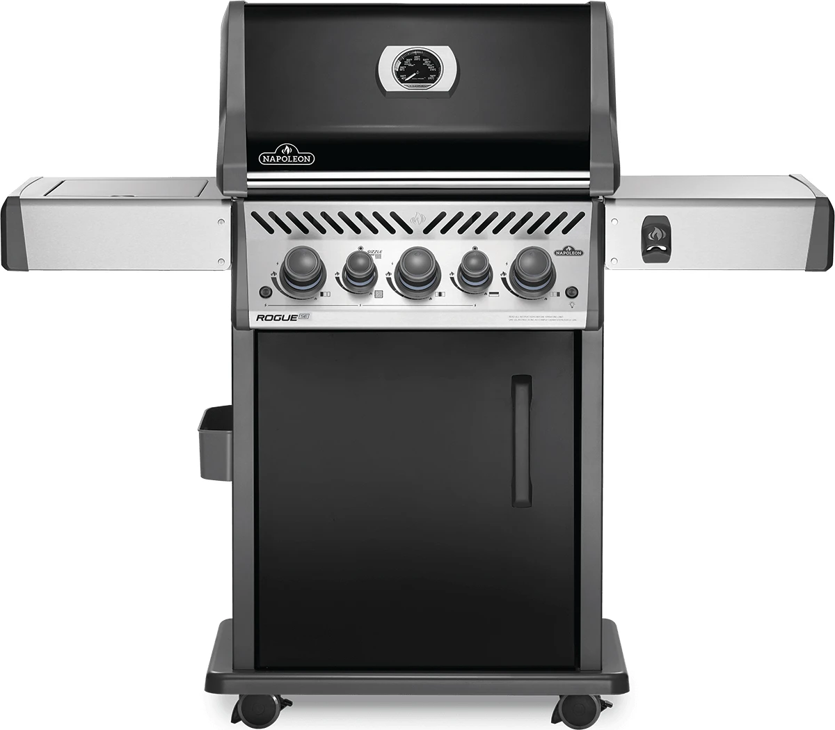 Napoleon Rogue SE 425 Gasgrill, Schwarz Mit Gussrosten - Hero Modell 2023 Inkl. Drehspieß - SMART Deal Inkl. Grillfürst Grill Control 1 Napoleon Rogue SE 425 Gasgrill, Schwarz Mit Gussrosten - Hero Modell 2023 Inkl. Drehspieß - SMART Deal Inkl. Grillfürst Grill Control
