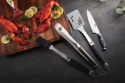 Napoleon 4-teiliges President's Limited Edition Grillbesteck Set -Rosle Grills Geschaft Napoleon grillbesteck 4 teilig 70037