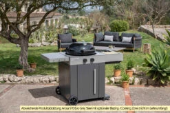 Outdoorchef Gas Kugelgrill Arosa 570 G Evo Grey Steel -Rosle Grills Geschaft Outdoorchef Arosa 570 G Evo Grey Steel Blazing Zone optional