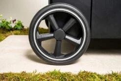 Outdoorchef Gas Kugelgrill Arosa 570 G Evo Black Style -Rosle Grills Geschaft Outdoorchef Arosa Gas Kugelgrill 570G EVO Black Style Laufraeder 1