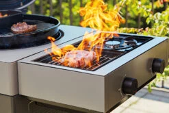 Outdoorchef Blazing Zone + Cooking Zone Kit Plus Für Arosa Evo Grey Steel -Rosle Grills Geschaft Outdoorchef Blazing Cooking Zone Arosa Nah
