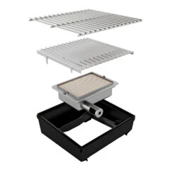 Outdoorchef Blazing Zone + Cooking Zone Kit Plus Für Arosa Evo Grey Steel -Rosle Grills Geschaft Outdoorchef Blazing Zone Arosa Detail 2