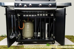 Outdoorchef Dualchef S 425 G Edelstahl Gasgrill Mit Seitenkocher + BLAZING ZONE Infrarotbrenner 34 Outdoorchef Dualchef S 425 G Edelstahl Gasgrill Mit Seitenkocher + BLAZING ZONE Infrarotbrenner -Rosle Grills Geschaft Outdoorchef Dualchef S 425 G Unterschrank 2