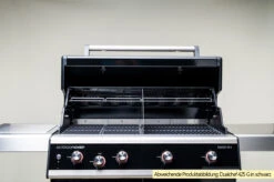 Outdoorchef Dualchef S 425 G Edelstahl Gasgrill Mit Seitenkocher + BLAZING ZONE Infrarotbrenner 39 Outdoorchef Dualchef S 425 G Edelstahl Gasgrill Mit Seitenkocher + BLAZING ZONE Infrarotbrenner -Rosle Grills Geschaft Outdoorchef Dualchef S 425 G geteilter Garraum 1