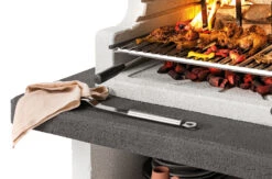 Palazzetti Grillkamin Balos Mit Pizzaofen Inkl. Montagematerial -Rosle Grills Geschaft Palazzetti Balos Simsplatte Marmotech