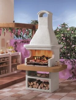 Palazzetti Grillkamin Portorose Inkl. Montagematerial