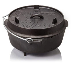 Petromax Ft6 Feuertopf Dutch Oven 5,5 L - Mit Füssen - X-DEAL Inkl. Deckelheber, Pflegepaste Und Kochlöffel