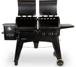 Pit Boss Pelletgrill Navigator 1230 - Kombinationsgrill Mit Gasgrill -Rosle Grills Geschaft Pit Boss Navigator 1230 Pelletgrill Doppelhaubengrill